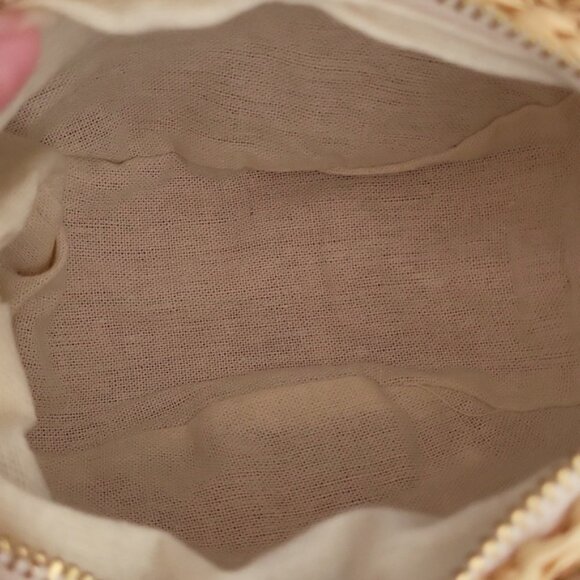 BTB Los Angeles Santorini Raffia Floral‎ Clutch NWT - Picture 9 of 9